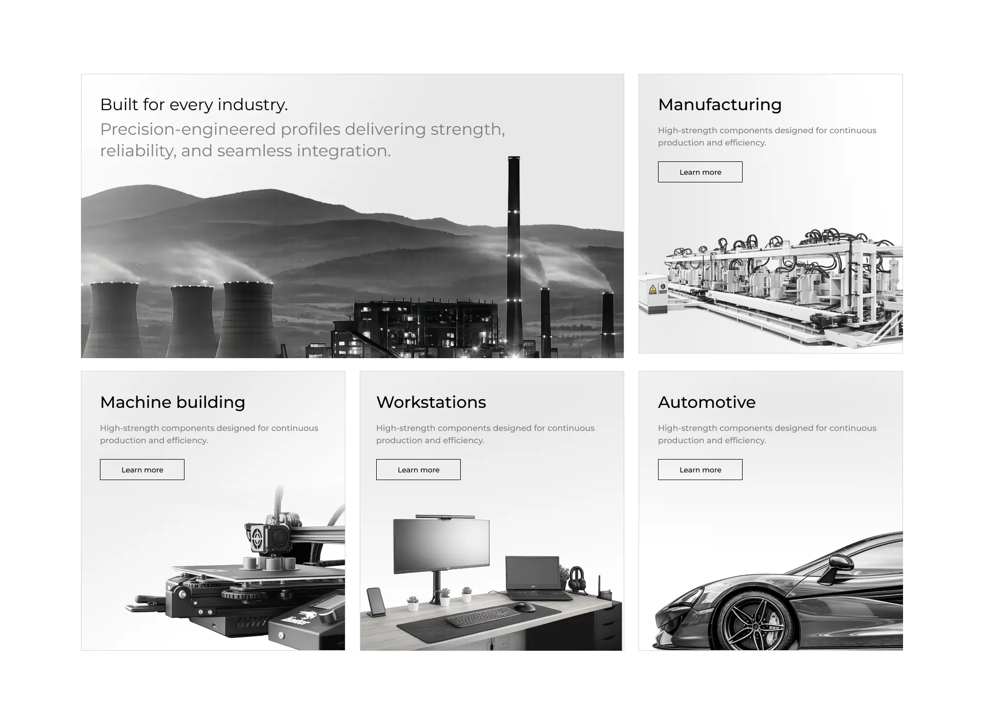 ALMN Web design screen 2