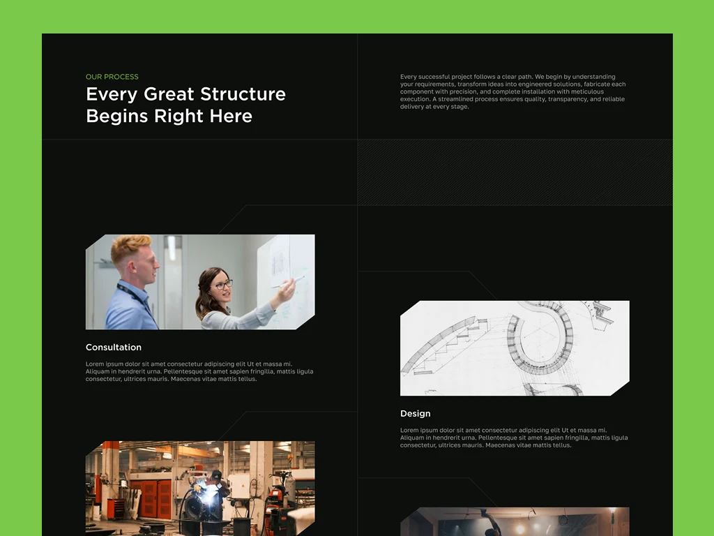 Monolith Web Design screen 3