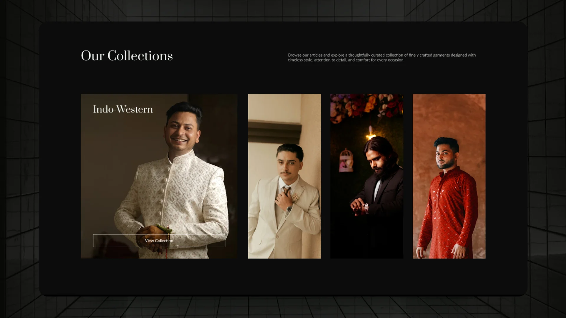 Tevino Men - Luxury Fashion detailed screenshot 2 engineered by Jay Singh Chauhan