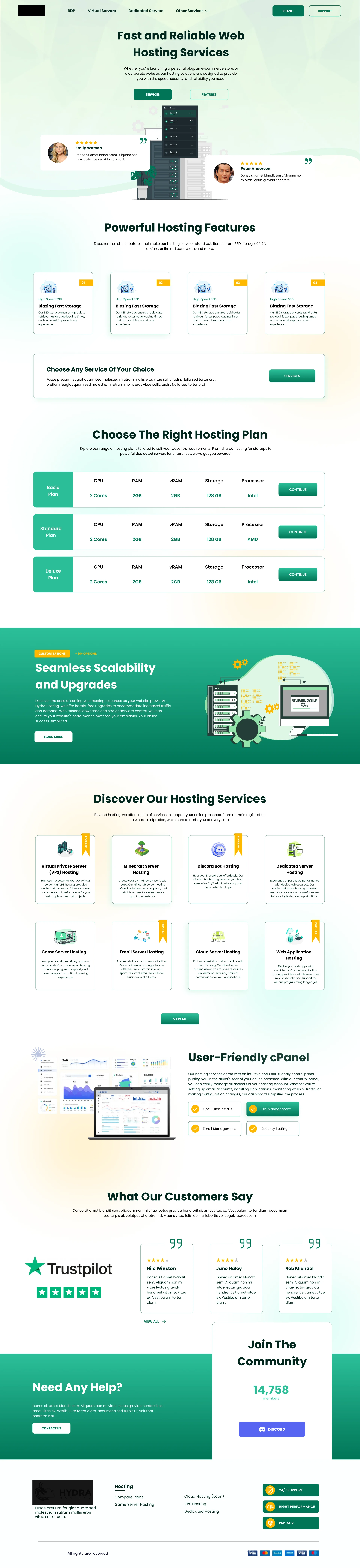 Hosting Solutions - Server Infrastructure detailed screenshot 2 engineered by Jay Singh Chauhan