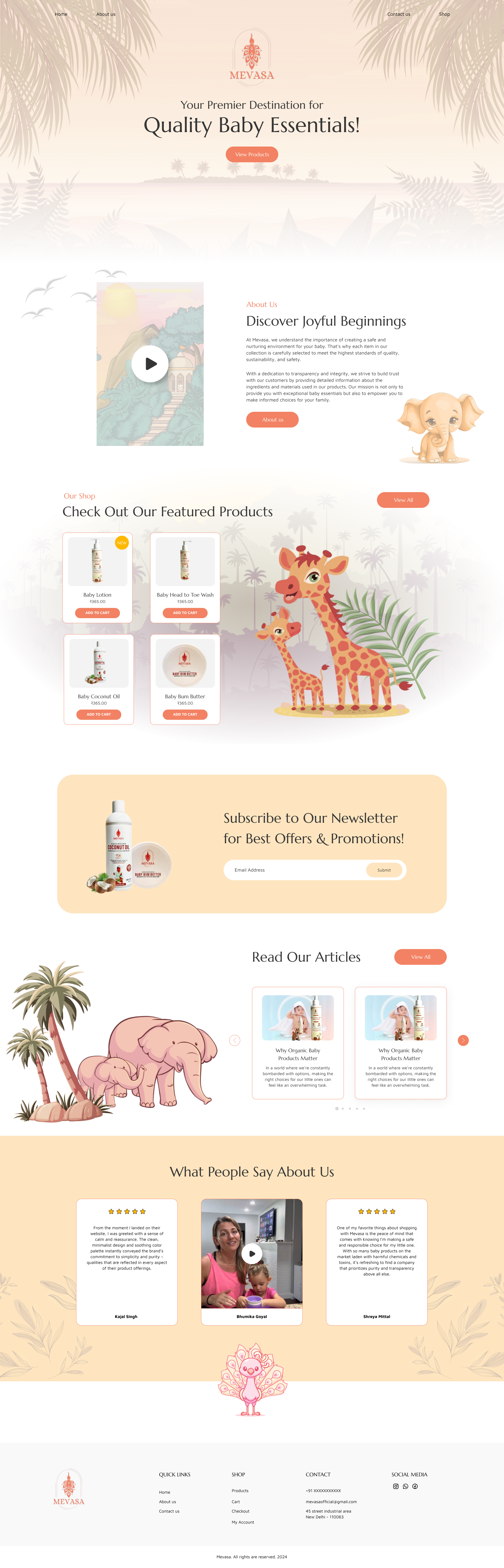Mevasa - Web design screen 4