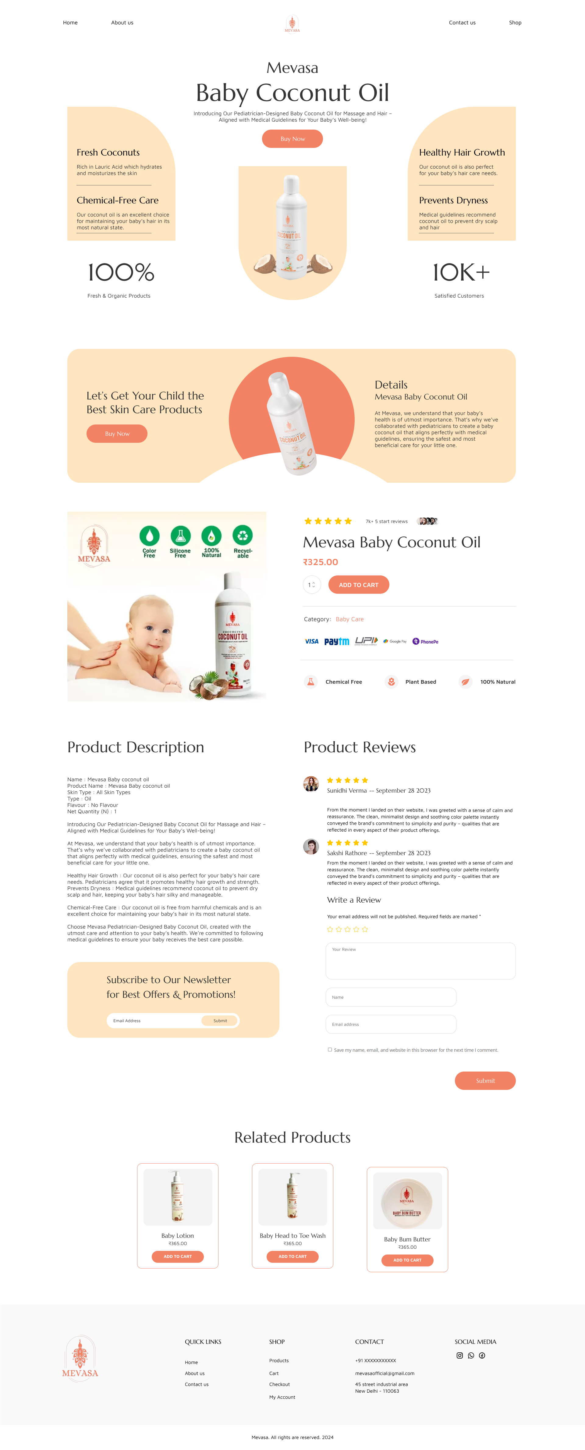 Mevasa - Web design screen 5