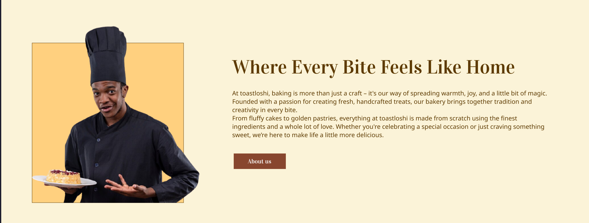 Toastdoshi - Bakery webshop screen 3